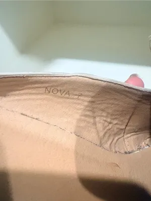 Nova Snake-Print Slip-On Mule in Cream and Gray thumbnail 7