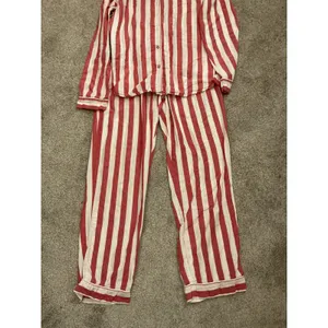 Stars Above Striped Pajama Set Button Front Lounge Sleepwear Women's, sz S thumbnail 3
