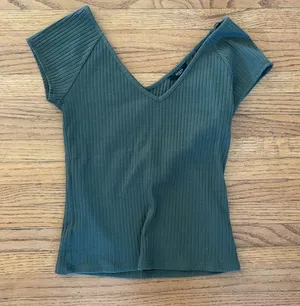 Guess Green Rib Shirt thumbnail 1