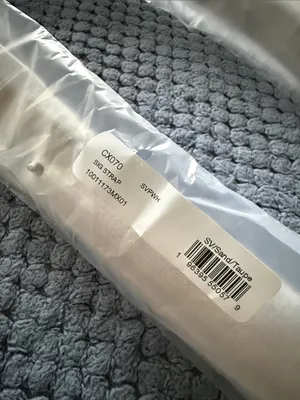Coach Reversible Strap Silver/Sand/Taupe thumbnail 5