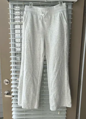 Scuba marble gray sweatpants Size XXL BUT FITS LIKE A 10 thumbnail 1