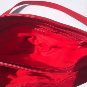 Borelli Genuine Leather Red‎ Bag Red thumbnail 13