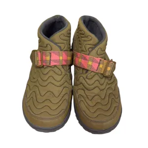 Chaco Ramble Puff Women's 11 Olive Green Quilted Camp Shoes Booties thumbnail 2