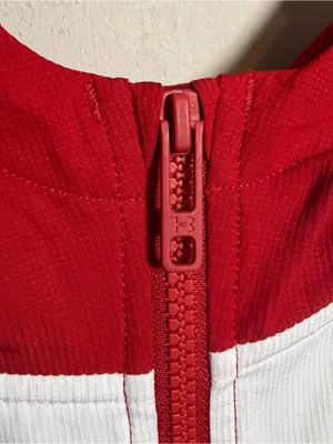 Under Armour Red/White Wisconsin Badgers Game Day Full-Zip Jacket thumbnail 8