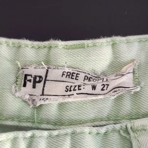 Free People Green Skinny Jeans Size 27 Free People Green Ankle Zip Skinny Denim thumbnail 6