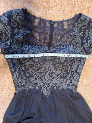 JJ's House Fancy formal gray evening bridesmaid wedding guest dress thumbnail 7