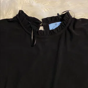 CeCe Elegant Black Women's Blouse size 1X brand new length 25” bust 44” thumbnail 8