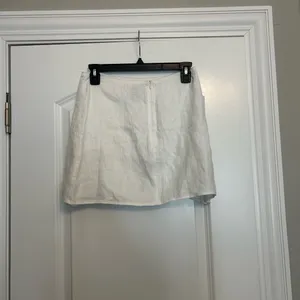 Reformation Veranda Linen Miniskirt thumbnail 5