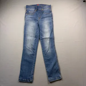 Spanx High Rise Ankle Skinny Jeans High Waisted Jeggings XS Petite Medium Wash thumbnail 2