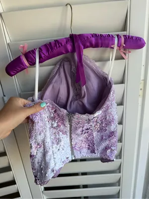 h:ours Lilac Lace-Trim Floral V-Neck Cami corset bustier sz S NWT thumbnail 6