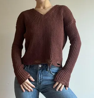 Planet Gold Brown  NWT Sweater Size Small thumbnail 1