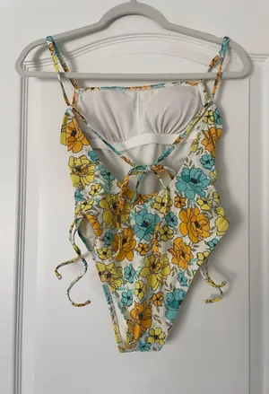 Floral One Piece Swimsuit thumbnail 4