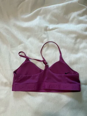 Kids Nike Sports Bra Large Purple thumbnail 2