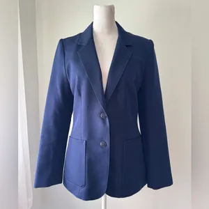 Vintage ‘80s Panther Navy Blue Single Breasted Blazer thumbnail 2