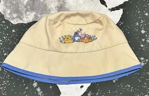 Disney Winnie The Pooh Characters Embroidered Bucket Hat thumbnail 1