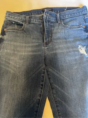 Banana Republic Ladies Medium Blue Straight Jeans thumbnail 1