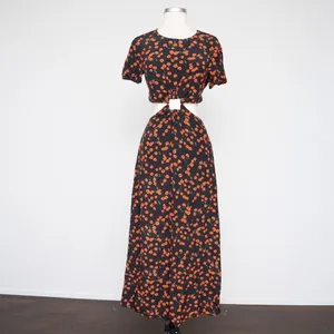 STAUD | Calypso Poppy Cut-Out‎ Dress thumbnail 3