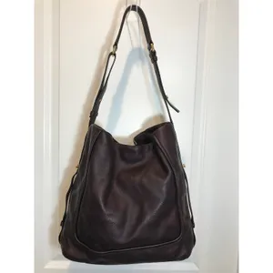 Marc by Marc Jacobs Black Pebbled Leather Hobo Bag EUC thumbnail 3