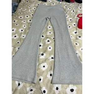 Aerie grey flannel flare pants thumbnail 4