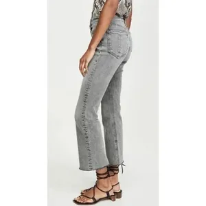Rag & Bone Nina High-Rise Ankle‎ Flare Jeans in Broderick Size 25 thumbnail 3