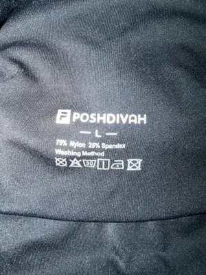 Maternity Athletic Shorts Black Size L thumbnail 3