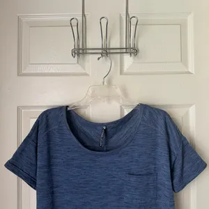 KUHL Small Lin‎ Shurt Blue Black Shirt Short Sleeve Outdoor Casual Weekend Top thumbnail 3