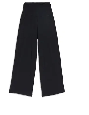 Lululemon Black High-Rise Cropped Wide-Leg Pant thumbnail 1