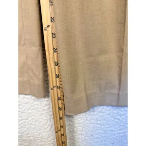 Madewell Pants Womens 8 Beige‎ Pleated Wide Leg High Rise Dress Twill Workwear thumbnail 8