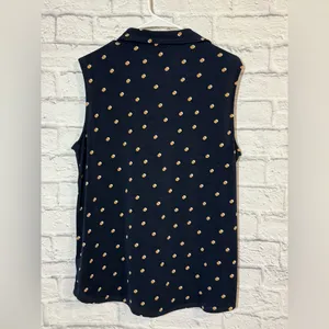 Adrianna Papell Sleeveless Top, sz Large thumbnail 2
