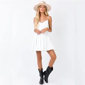 Princess Polly Dlaney Mini Dress in White Size 4 New with tag thumbnail 3