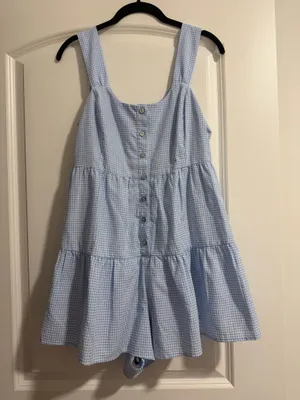 She & Sky Romper mini dress size small thumbnail 3