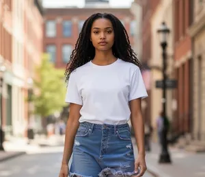 Size 31 light wash We the Free distressed frayed shorts thumbnail 1