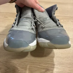 Size 6Y/7.5W - Nike Air Jordan 11 Retro "Cool Grey" Sneakers - 378038-005 thumbnail 3