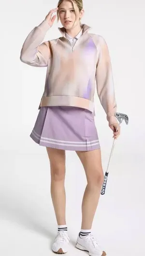 New Calia lavender Pleated Skort Skirt Size 10 L Pickleball Golf Tennis NWT thumbnail 1