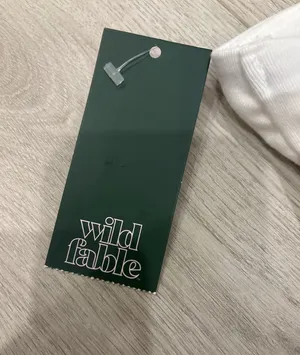 Wild Fable White Strapless Crop Top thumbnail 3