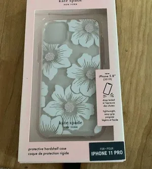 Kate Spade - Case for Apple iPhone 11 Pro - Cream with Stones/Hollyhock Floral thumbnail 1
