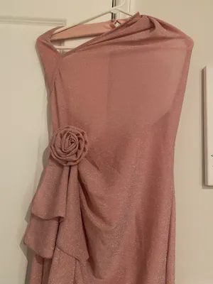 New Without Tag Maxi Pink Halter Dress Size S4 thumbnail 2