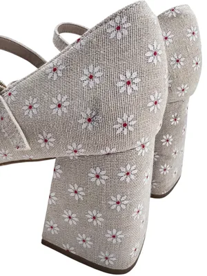 Madden Girl Mantel Floral Mary Jane Platform Heels thumbnail 5