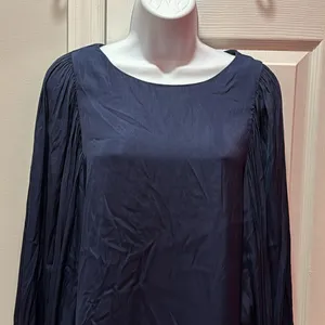 Lilly Pulitzer The Maisel Blue Top‎ Size S thumbnail 4