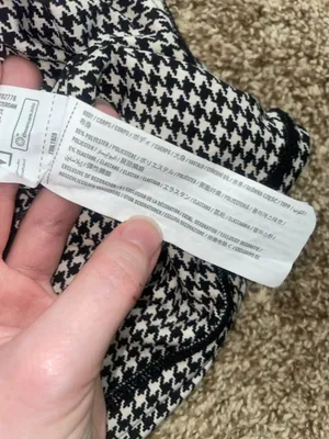 Abercrombie and fitch houndstooth top thumbnail 3
