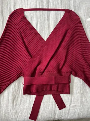 Love Tree Wrap Around Sweater thumbnail 3