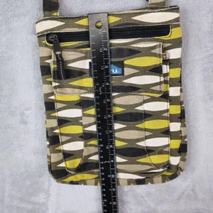 Kavu Crossbody Bag Purse Adjustable Strap Compact Hipster‎ Bag Cotton Canvas thumbnail 8
