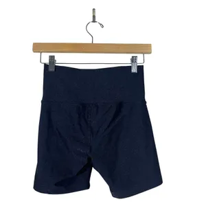OFFLINE by Aerie Ribbed High Rise Bike Shorts Black Athletic Workout Size S thumbnail 4