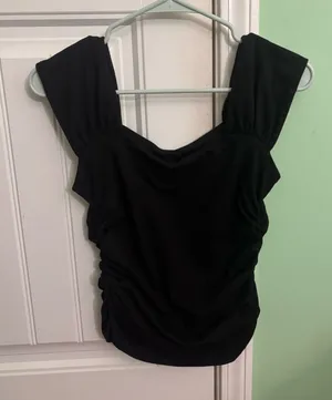 Shein Ruched Top thumbnail 1