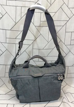 Doona All-Day Diaper Bag One Size Grey Heather Stroller Attachment Changing Mat thumbnail 1