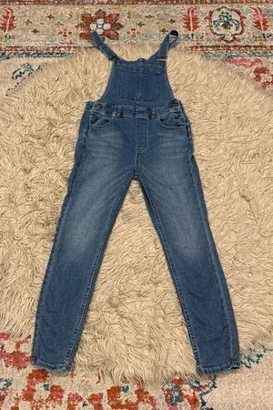 Free people we the free mid rise overalls size 27 thumbnail 1