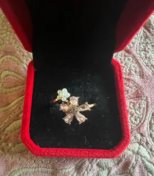 & Other Stories Women’s Gold Tone Embellished Ring Size 8 thumbnail 1