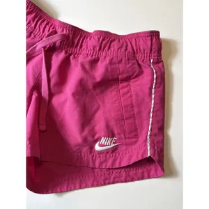 Nike Sportswear Women's Pink Woven Drawstring Shorts Size‎ M thumbnail 5