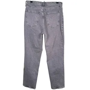 Abercrombie & Fitch 90s Straight Ultra High Rise Jeans Size 30 (10) Gray Y2K thumbnail 3