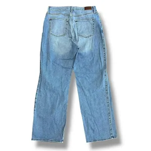 Hollister Curvy Ultra High Rise Dad Jeans 13R W31 L31 Distressed Straight‎ Leg thumbnail 7